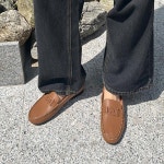 [G3522] 소가죽 발편한 베이직 데일리 쿠션 로퍼 빅사이즈 : 새로이클라쓰