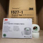 3M 트랜스포 투명 플라스틱 테이프 1527-1 1인치 의료용 테이프 반창고 : 팔팔종합상사