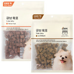 [펫포유] 바우와우 무마진 큐브 육포 져키 노즈워크 말고기+소고기, 1600g, 1개 : 펫포유