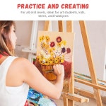 11 x 14 인치 페인팅을 위한 Simetufy 38 팩 캔버스 보드, 빈 패널 - 아크릴 오일 수채화 템페라 페인트용 Gesso Primed Acid 프리 100... 