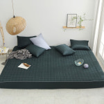 여름 시어서커 알러지케어 모기차단 패밀리 사이즈 냉감 침대 매트리스 커버 맞춤 SS+SS : ARGIO  아르지오