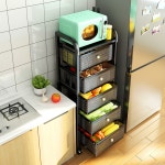 주방 철제 보관 오거나이저 브레드박스 운반 분재 배달 양념통 커피캡슐 장식화이트 파티 : 오더샵1