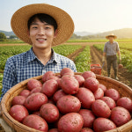 [바름식탁] 카스테라처럼 포슬포슬한 홍감자 대사이즈 : 완판투