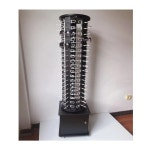 안경 진열대 스탠드 소품걸이 거치대 선글라스 걸이 회전식 화이트 4면 72구 : 재이글로벌리