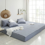 여름 시어서커 모기차단 냉감 패밀리 사이즈 매트리스 침대 패드 맞춤 SS+SS : ARGIO  아르지오