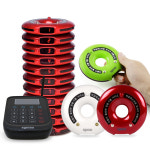 도넛형 카페 커피 무선진동벨 10개세트 GP-100R-10C : 벨시스템 호출벨