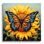 숫자 키트의 오이얌 디지털 페인트, 홈 데코 선물용 캔버스 아트의 DIY 유화, 16x16인치 캔버스가 포함된 초급 페인트 옵션 : 트윈스트래블