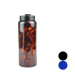 1리터 투명 커피 보틀 카페 원형 일반캡 60개 : 다빈상사