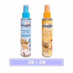 스너글 섬유탈취제 휴대용 허거블 코튼 더블 소프트 150ml x 3개 + 선샤인 퀵 드라이 150ml x 3개 : 티앤엠컴퍼니