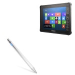 Arbor Gladius G0975와 호환되는 BoxWave 스타일러스 펜 - AccuPoint 액티브 스타일러스, 초미세 팁이 있는 전자 메탈릭 실버 : 초이스찬스