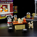 펀홀 FO F9046 칠리핫도그 트레일러 515PCS 호환블럭 모듈러 LED조명포함 : 브릭스피드