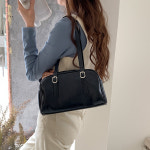 소리달 여성용 소도 토트 숄더백 보스턴백 베이직 오피스백 학생 여성가방 (2color) : 소리달