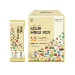 보령 맛있는 단백질 한끼 식사대용 선식 귀리 율무 가루 1박스 30포 : 유니바이오 UNIBIO