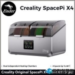 모든 3D 프린터용 Creality 오리지널 SpacePi X4 필라멘트 건조기 최대 80개 스풀 4개 ℃ 이중 독립 가열 챔버 자동 무음 : 프라임무역89