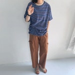 [이쁜걸] 카이켄 컬러 카고 밴딩팬츠 : 이쁜걸