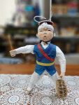 닥종이인형-농악-북 : 다물한지공예