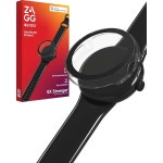 ZAGG Glass 360 Google Pixel Watch 3 45mm 화면 보호기 - 범퍼 및 유리... 통합, 5배 더 강력하고 간편한 설치, 재활용 소재 : 하늘공간 길