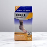 문정메디칼 의료용 발목보호대 약국 러닝 축구 풋살 스트랩 밴드 얇은 발목 아대 : 씨엠에프얌