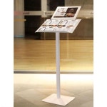 식당 외부 메뉴판 광고판 스탠드 POP 거치대 입구메뉴 카페 안내 : 명나라마켓