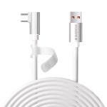 메타 퀘스트 3/ 3S용 사키코 16FT 링크 케이블, 오큘러스 2/프로/피코 4용, USB 3.0 데이터 케이블-USB C 가상 현실 헤드셋용 5Gbps 초고속... 