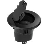 오목한 전력 및 데이터 원형 바닥 상자 : 초이스.D