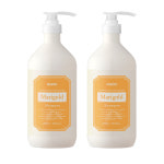 큐어실드 마온 설페이트 없는 순한 향기좋은 비건 샴푸 대용량 유자향, 1L, 2개 : 큐어실드