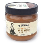[전통식품] 안동제비원 전통된장 식품명인 재래식 시골 1kg, 1개 : 식자재프로