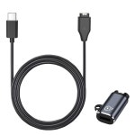 USB C 충전 케이블, Fenix 7 7S 7X 6S 6X 5S 5X, 포러너 965 945 245 45, 비보액티브 3 4 4S, 베누 2 2S, 본능, 충전기 어댑 : 하늘공간 길