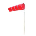 윈드삭 바람 풍향계 옥외 야외 철제풍향계 주황색 스틸봉 점검 오렌지 풍량기 지붕 지원 지원 지원 : 상품무역마켓