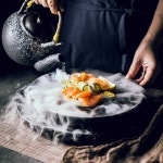 일식 드라이아이스 회접시 플레이팅 사시미 그릇 플레이트 : 알쓸 글로벌 잡화점