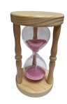 원목 모래시계 5분용 / 사우나,목욕탕,찜질방용 모래시계 : 신한사우나용품