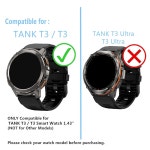 Aemus 화면 보호기, AMAZTIM/KOSPET TANK T3 스마트 워치 1 43인치 3팩 , T3E 유리 보호기 호환 : 하늘공간 길