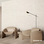 LX벽지 포티스 방염벽지 FDF008-03 모카 크림 1롤 2025년 : 다음벽지