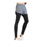 일체형 레깅스 반바지 세트 미니 포켓 쫀쫀한 짐웨어 간편하게 투인원 남자 : 피치플래닛