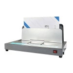 열제본기 노트 사무실 서류 외관 자동압착기 문구 가게 묶기 핫멜트봉투 제본 바인딩 그레이 단기 : 미리내 시장