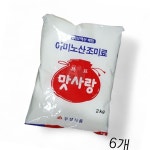 우성식품 복표 맛사랑 아미노산 조미료 2kg 6개 식자재 : 짱JJang마트