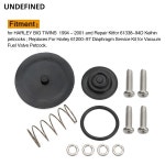 오토바이 블랙 진공 연료 밸브 Petcock 재건 키트, 할리 빅 TWINS 1994-2001 61200-97 다이어프램 서비스 : 세화상사7