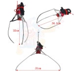 인형뽑기 집게 부품 기계 11CM 왼쪽 집게발 오락실 캡슐 크레인 갈고리 장난감 뽑기방 : 토탈이커5