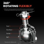 Acura TL 2009-2014 TSX Honda Accord Crosstour K500289 BJ59165XL, TC2629, K500081, 51220TA0A02 용 2PC : 바이셀원쓰리