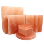 소금불판 핑크솔트 고기구이판 히말라야 20x20x4cm 찜질방 2CM 소금판 철제 라운드 정사각형 10 10 2cm : 현이마셀스토어