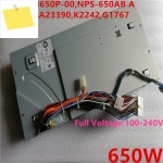 델670 SC1420 용 정품 PSU, 전원 공급 장치, N650P-00 NPS-650AB A AA23390 K2242 G1767, 새제품 : 육영무역