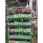 과자진열대 슈퍼 편의점 제품 수납 고정식 50x27x89cm 5층 카운터 85cm 2단 : 바잉로드스토어