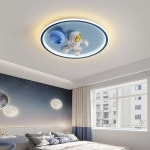 방조명 led 천장등 블루A타입48cm 변광 이방 인테리어 솔리드화이트 리모컨 나무 침실 스마트 전등 당구장 블루A타입48cm 솔리드화이트... 