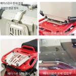 러프 앤 로드 50L 오토바이 알루미늄 탑박스 RY89006 RALLY890 CT125 : 날아라별별