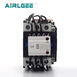 220V 50/60Hz 코일 모터 제어 3상 AC 2NO+1NC 스위칭 전환 커패시터 접촉기 CJ19-95/21 : Cream white