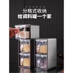 양념통 조미료 업소 카페파우더 커버플랫 정리 스텐양념통 사선싱글분수대 양념 뚜껑 소분용기 2칸세트 착용형 스푼배정 매칭테이프 : 오더잇