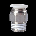 공압 파이프 스트레이트 커넥터, 튜브 조인트, PC16-02, 03, 04/06 : Cream white