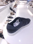 소다 남성 블랙 화이트 소가죽 데일리 쿠션창 컴포트 베이직 스니커즈 CMM460 : 롯데이천 소다
