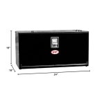 RKI H2418 24 x 18 x 18 인치 스틸 언더바디 블랙 : 하파파샆