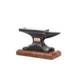 대장간모루 소형 쇠받침 모루스탠드 철공소 바이스 미니 철모루 금속 받침대 공구 대장간 : 주앤준25